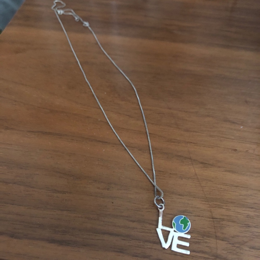 Environment LOVE necklace